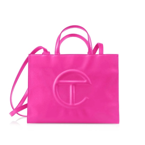 Telfar Medium Shopping Bag | Azalea - Picture 5 of 7